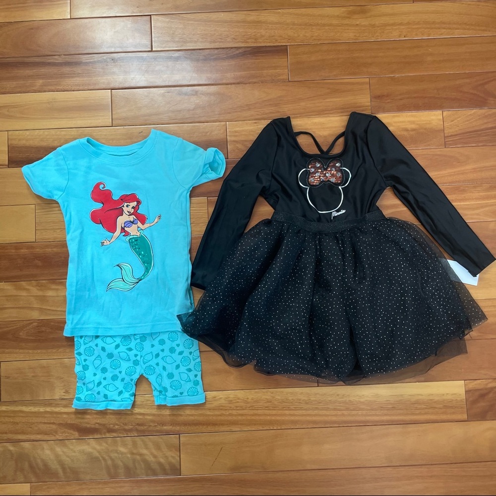 Lot Bundle of girl tutu dress and pajama